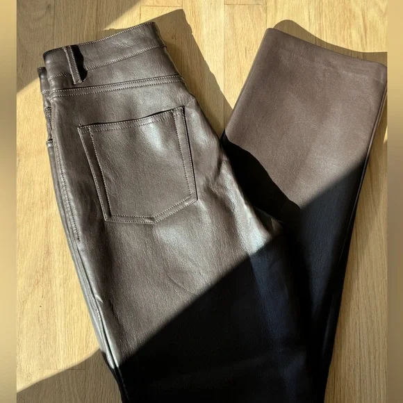 Aritzia Leather Pants - Picture 4 of 6